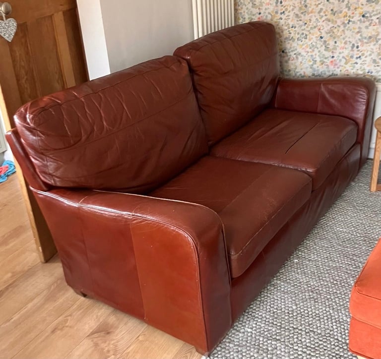 image for Leather Sofa - FREE