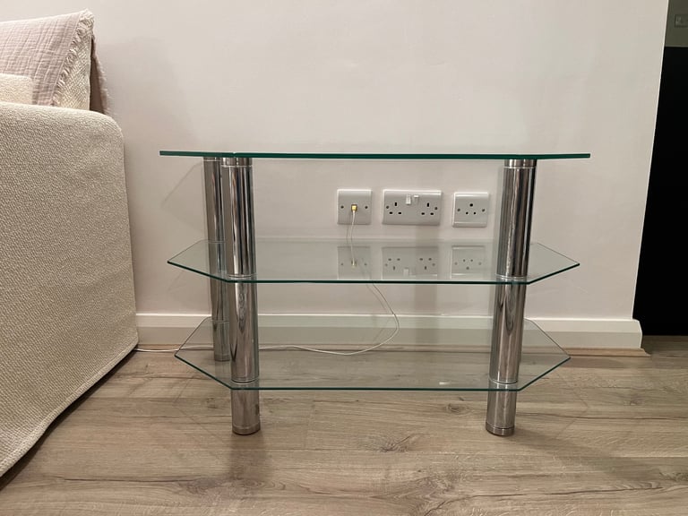 image for Glass Corner TV Unit 