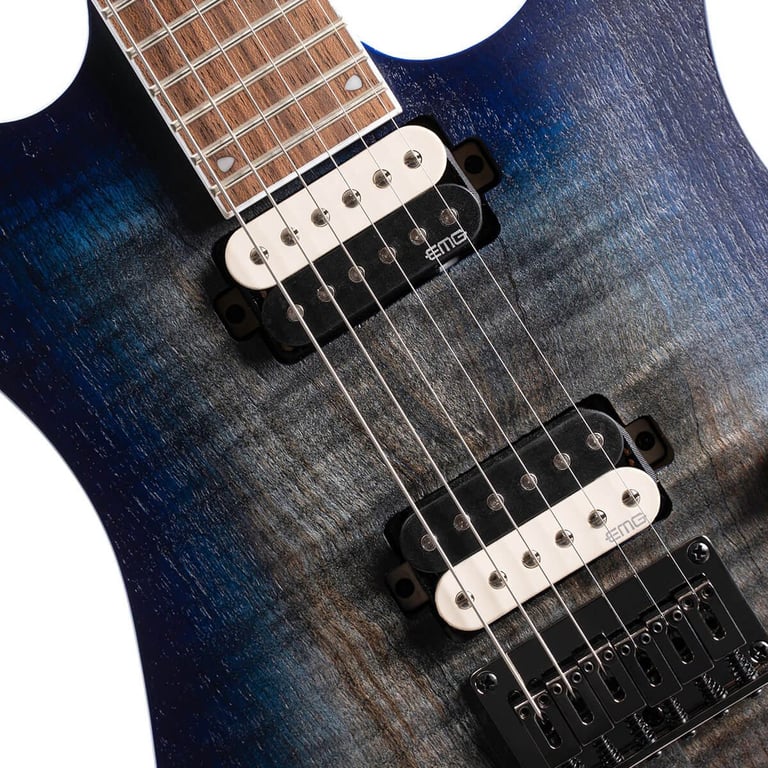 Cort KX300 Open Pore - Cobalt Burst - Electric Guitar - EMG Pickups -