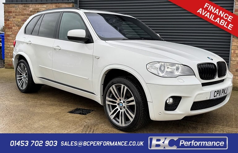 BMW X5 3.0 X5 xDrive40d M Sport White Auto Diesel 2011