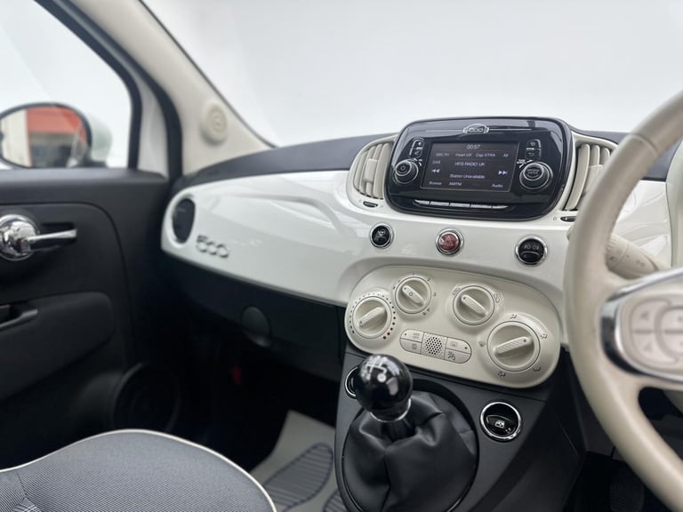 2018 Fiat 500 1.2 Lounge Hatchback 3dr Petrol Manual Euro 6 (s/s) (69 bhp) Hatchback Petrol Manual