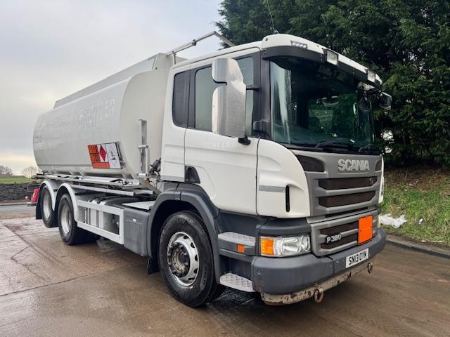image for 2013 13 Scania P320 6x2 Tasca Alloy 19,000ltr 4 compartment fuel tanker POA