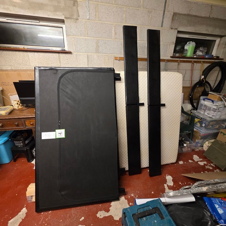 image for Double Bedframe and matress