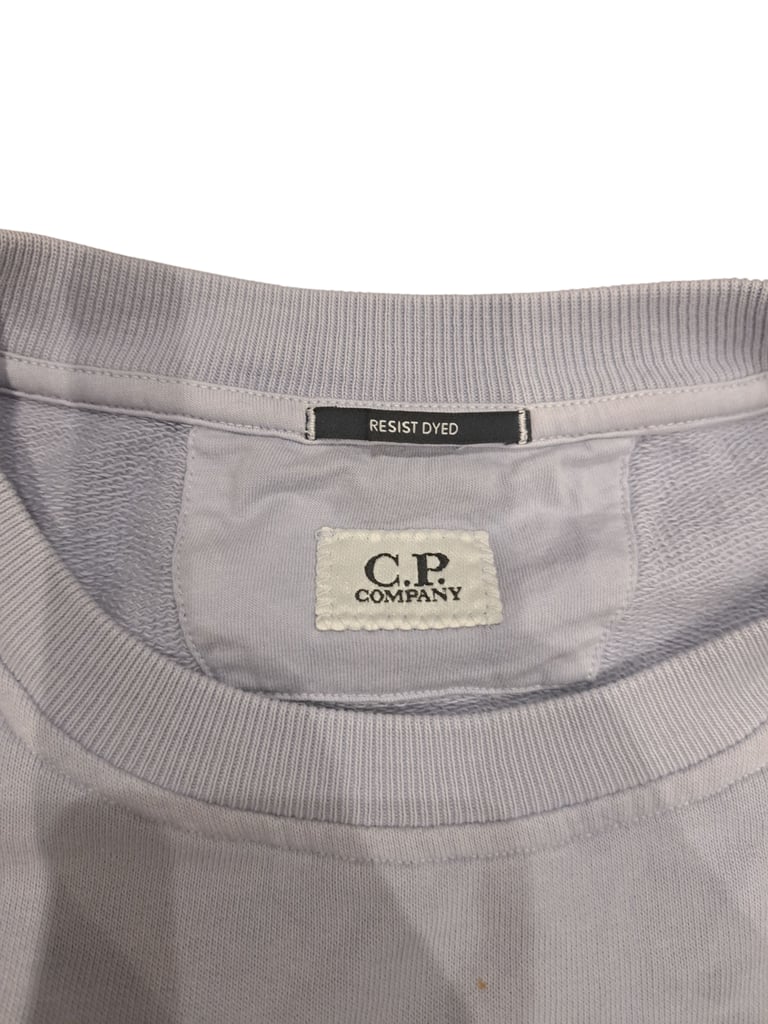 C.P. Company Resist Dyed Sweatshirt – New with Tags (Lens Missing)