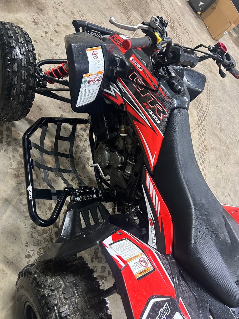 2008 Suzuki ltr 450 black edition 