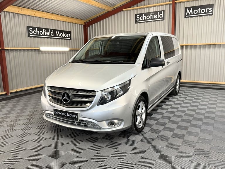 2019 Mercedes-Benz Vito 2.1 119 CDI BlueTEC Sport Crew Van Double Cab 5dr Diesel G-Tronic+ RWD L1...