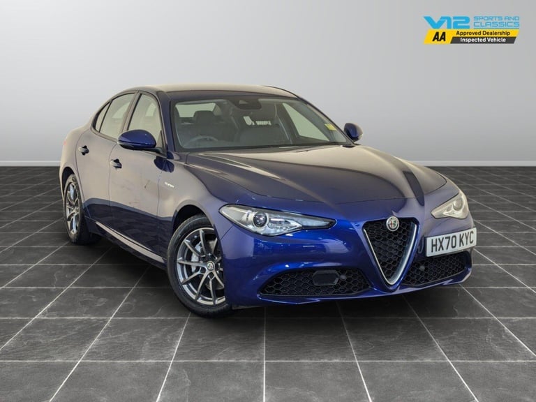 image for 2020 70 ALFA ROMEO GIULIA 2.0T LUSSO TI AUTO EURO 6 (S/S) 4DR SERVICE HISTORY   