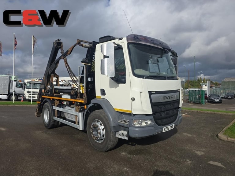 DAF 2019 (19) FA LF 230 18T Skip Loader - 344,000Kms