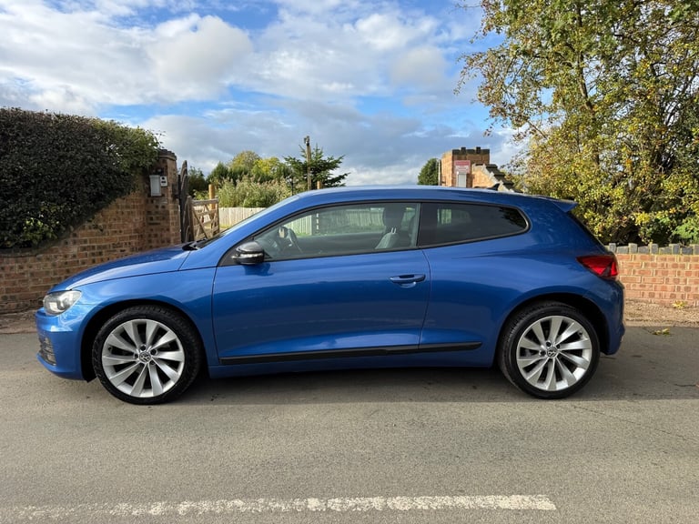 2014 Volkswagen Scirocco 2.0 TDI BLUEMOTION TECH GT 3DR 134K (BLUE) F.S.H NAV AA APPROVED  COUPE ...