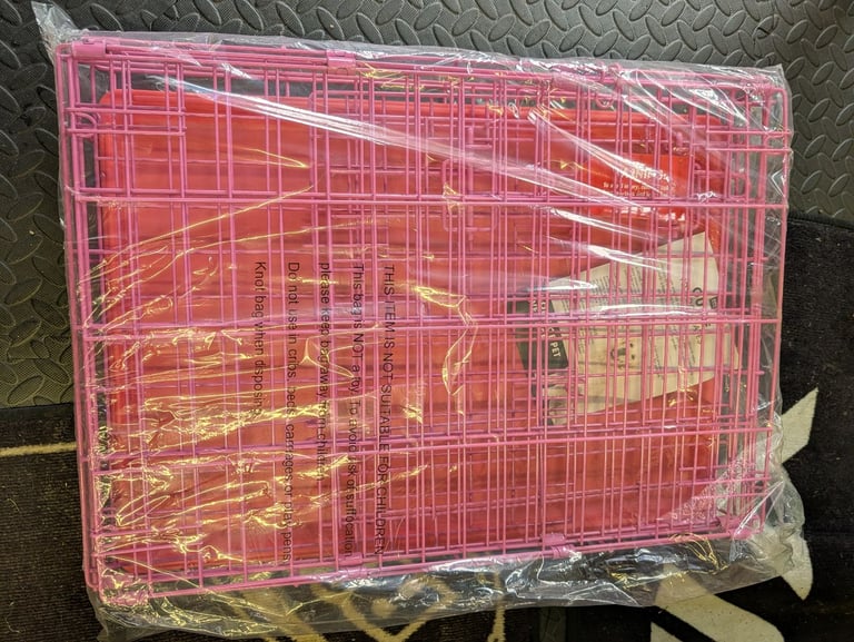 Pink XS Dog Cage / Crate NEW
