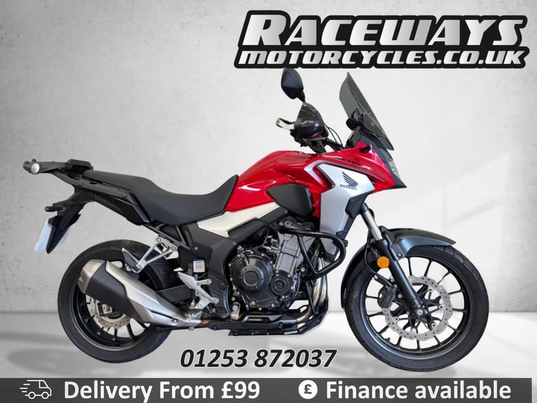 image for HONDA CB500X RED 2019 69REG, 6,530 MILES 471CC USED MOTORCYCLE