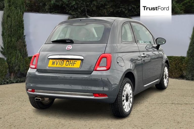 2018 Fiat 500 1.2 Lounge 3dr HATCHBACK PETROL Manual