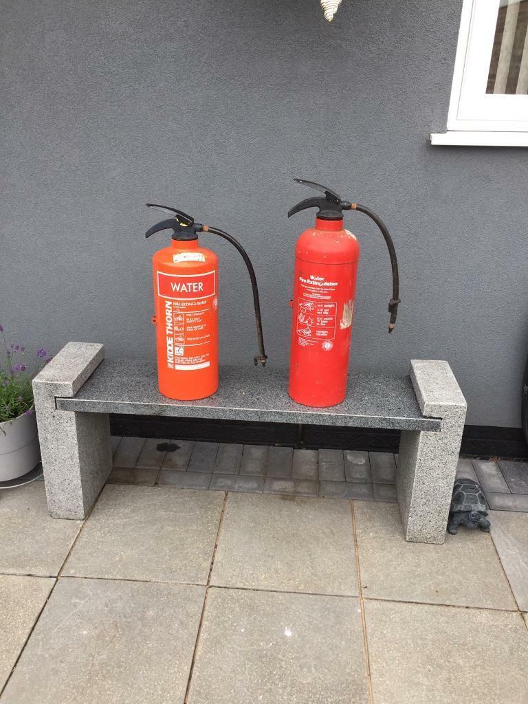 image for Fire extinguisher x2 for up cycling 