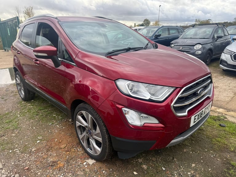 2018 Ford Ecosport 1.5 TDCi Titanium Accident Damaged Salvage HATCHBACK Diesel Manual