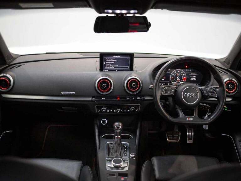 2017 Audi S3 2.0 TFSI Black Edition Saloon 4dr Petrol S Tronic quattro Euro 6 (s/s) (310 Saloon P...