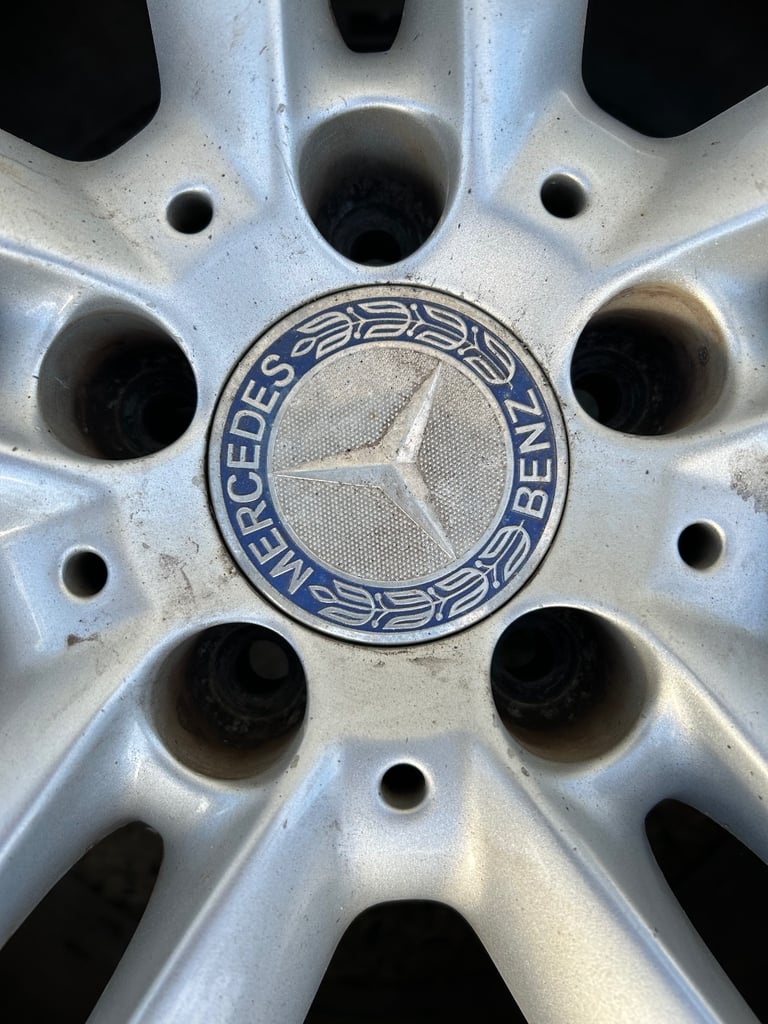 Set of 4 Mercedes Wheels