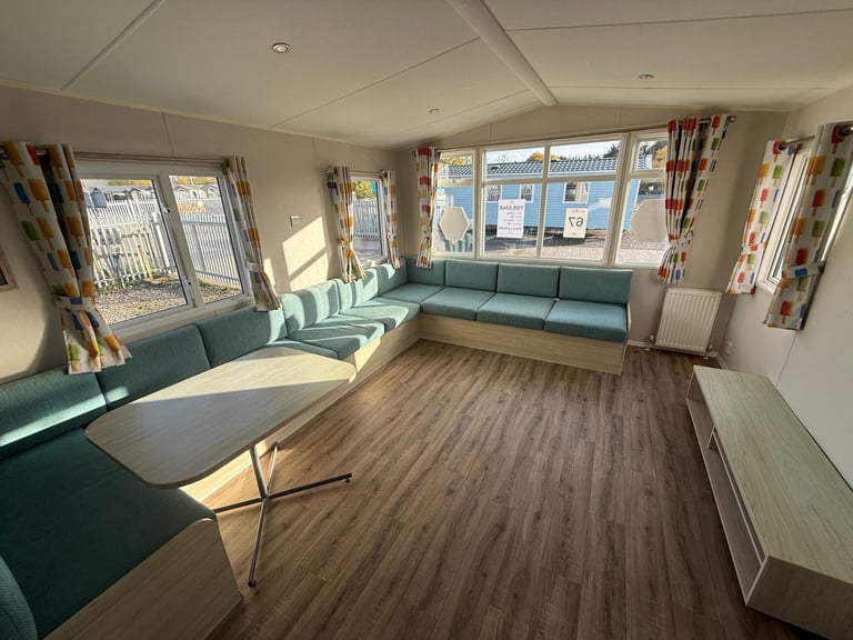 2 Bed Willerby Static Caravan - DG, CH - Offsite Sale - Private Land, Self Build