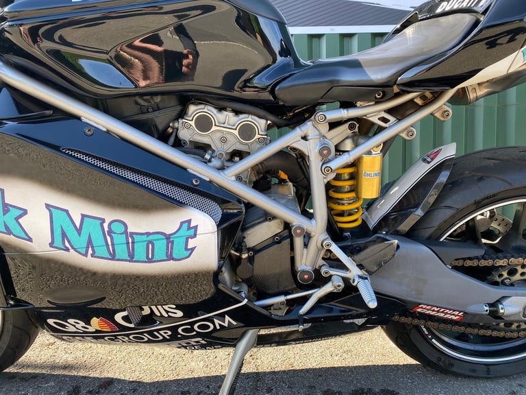 Ducati 749 Dark GSE Airwaves 2004 Black 749R Evocation 23k Belts Changed 