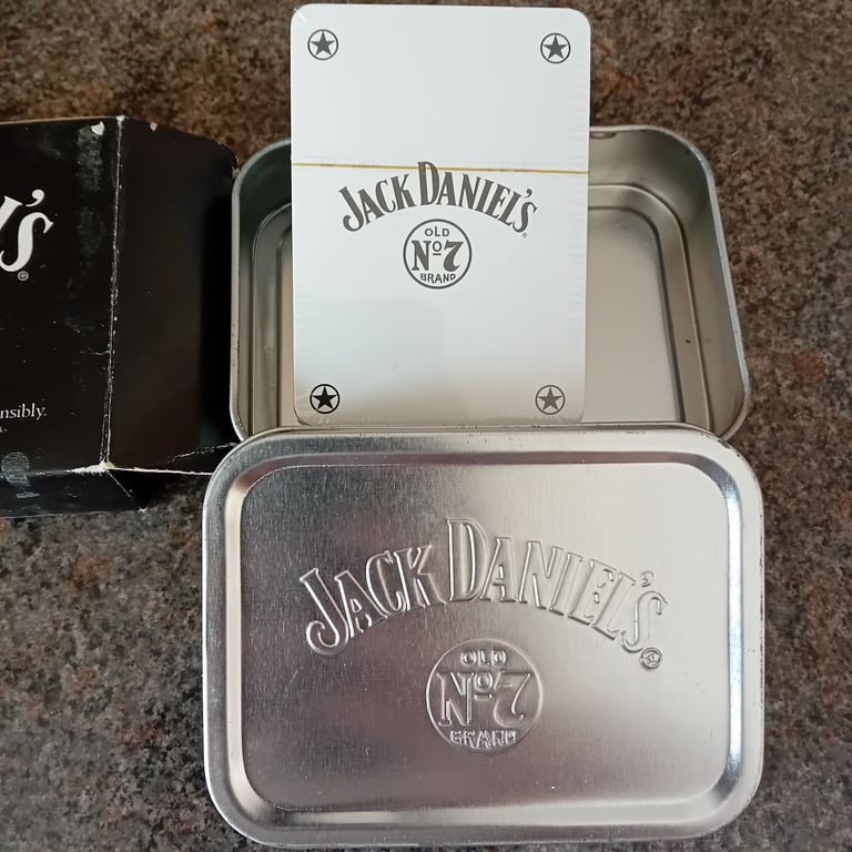 image for Jack Daniels Cards in a tin