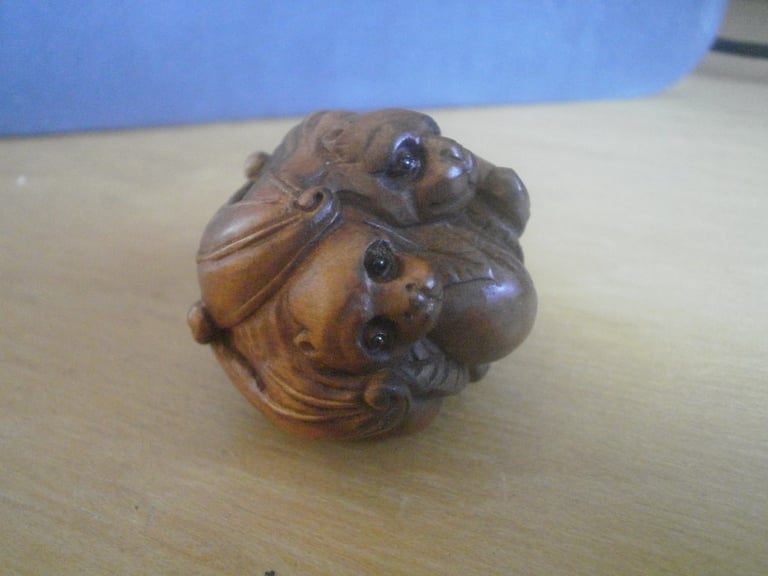 Netsuke gifts hand carved wooden collectable ornament over 270 to choose from