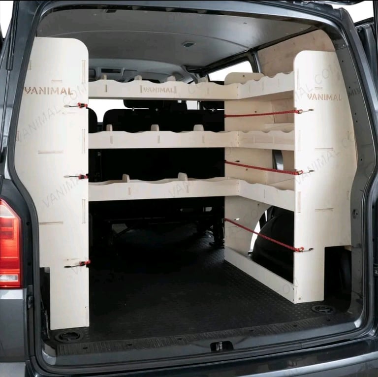 VW T6.1 U Shape shelves 
