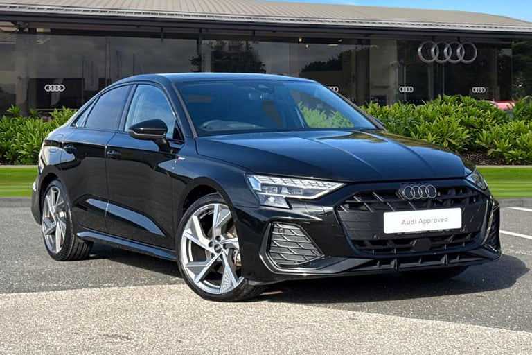 image for 2025 Audi A3 Black Edition 35 TFSI  150 PS S tronic Saloon PETROL Automatic