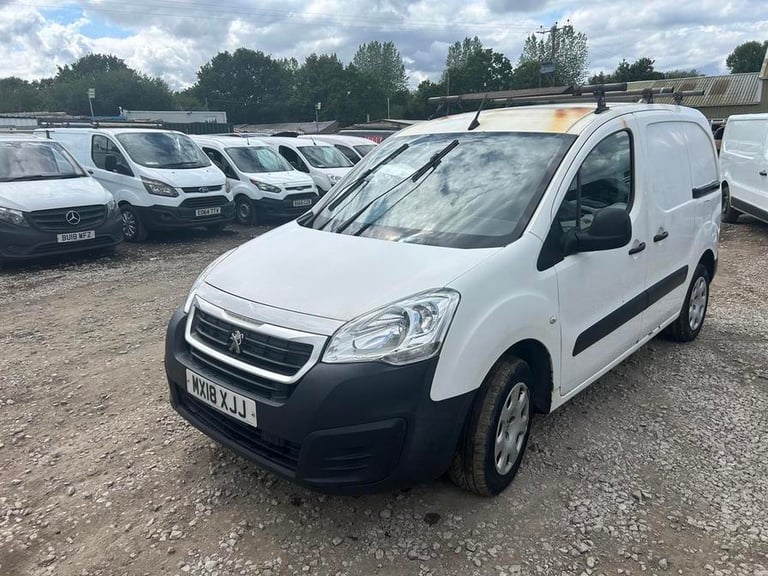 2018 Peugeot Partner Partner Professional L1 Blue HDi Panel Van DIESEL Manual