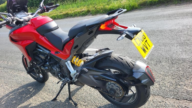 2018 18 DUCATI MULTISTRADA 1260 S DVT HIGH SPEC TOURER ADVENTURE HISTORY NEW MOT