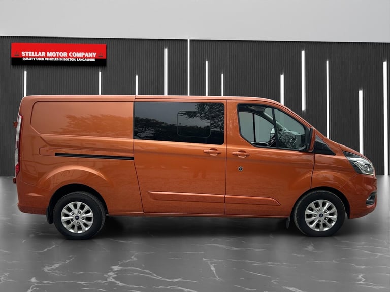 2020 Ford Transit Custom 2.0 320 EcoBlue Limited Crew Van Auto L1 H1 Euro 6 (s/s) 5dr PANEL VAN D...