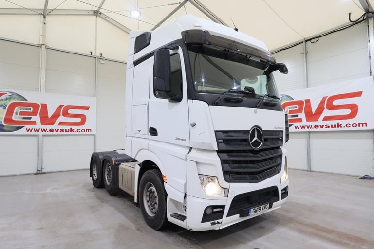 2018 (18 PLATE) Mercedes Benz ACTROS 2545 6x2 Euro 6 Tractor Units