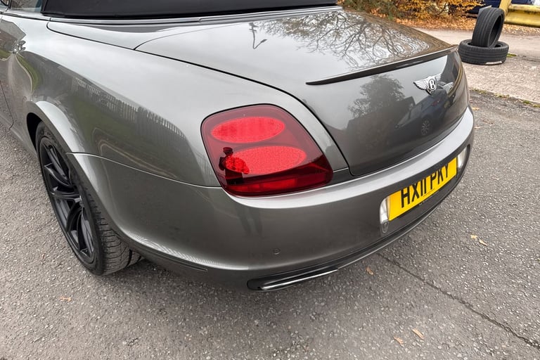 2011 Bentley Continental 6.0 FlexFuel GTC Supersports Auto 4WD Euro 5 2dr Convertible PETROL/ALCO...