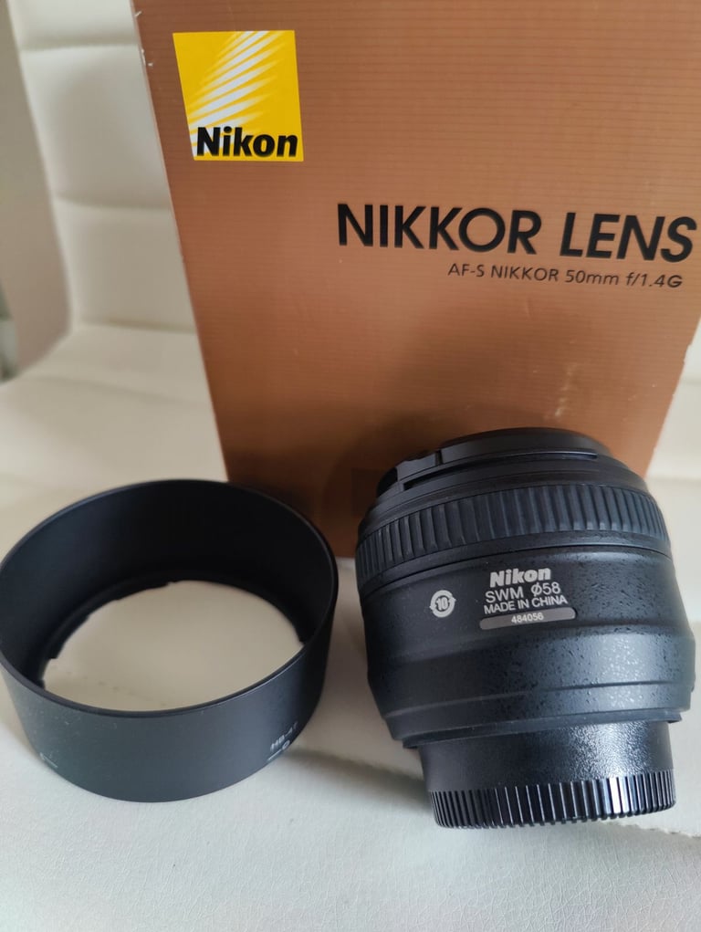 Nikon  f1.4 prime lens 