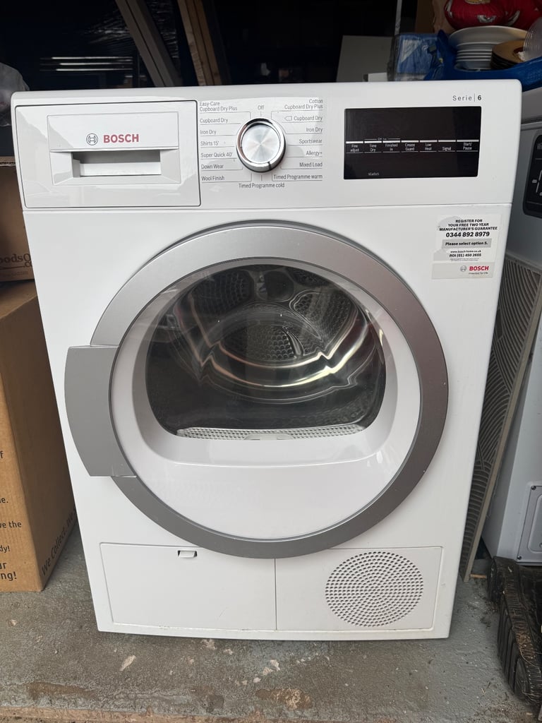 image for Bosch Dryer WTG86400GB/01