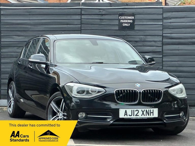 2012 BMW 1 Series 2.0 118d Sport Euro 5 (s/s) 5dr HATCHBACK Diesel Manual