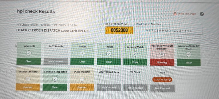 Citroen, DISPATCH, Panel Van, 2015, Manual, 1560 (cc)