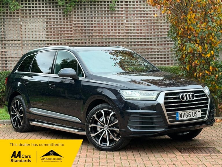 2016 Audi Q7 3.0 TDI Quattro S Line 5dr Tip Auto ESTATE DIESEL Automatic