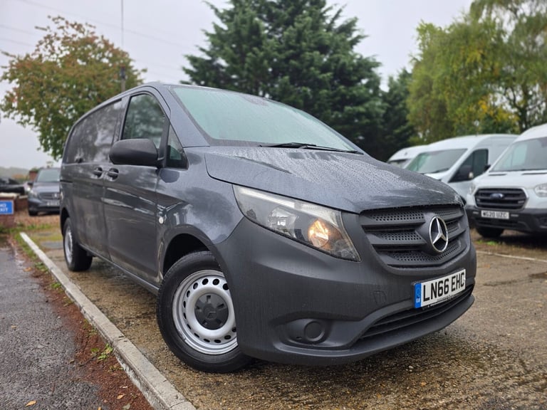 2016 Mercedes-Benz Vito 2.1 116 CDI BlueTEC G-Tronic+ AUTOMATIC RWD PANEL VAN Diesel Automatic