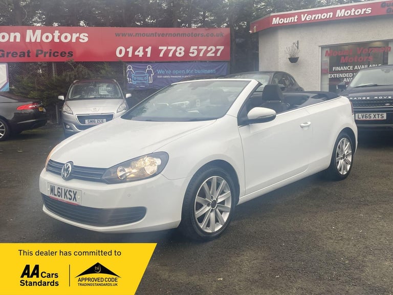 image for  Volkswagen Golf 1.6 TDI BlueMotion Tech SE Cabriolet Euro 5 (s/s) 2dr Diesel Manual