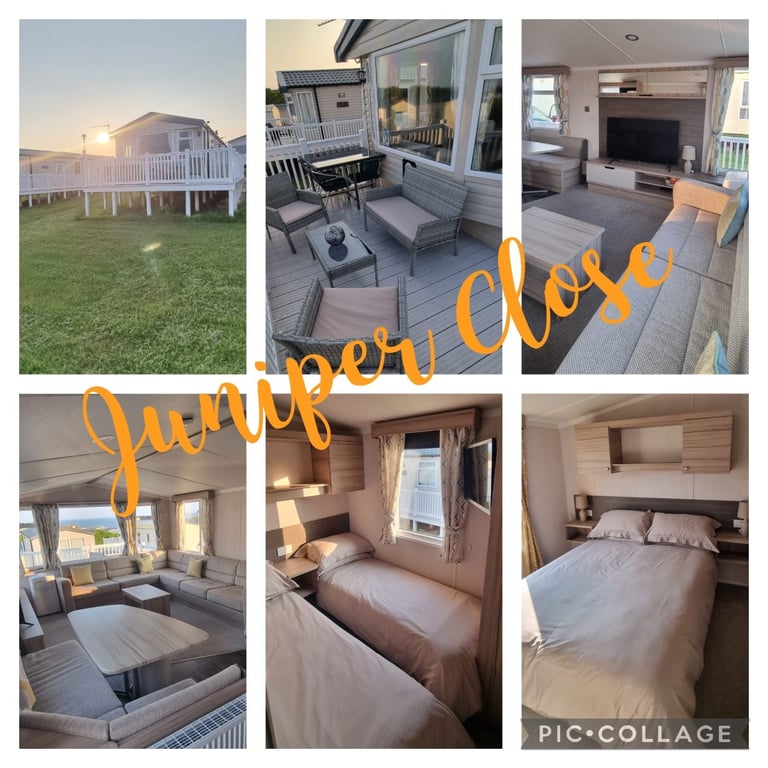 Caravan 2 bed Devon cliffs holiday park