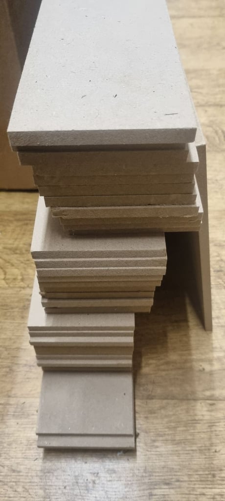 Mdf strips