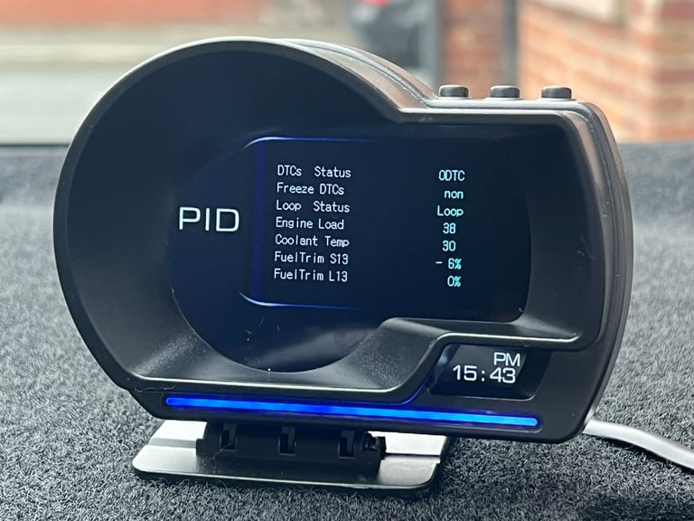 Car OBD and GPS Smart Gauge Display
