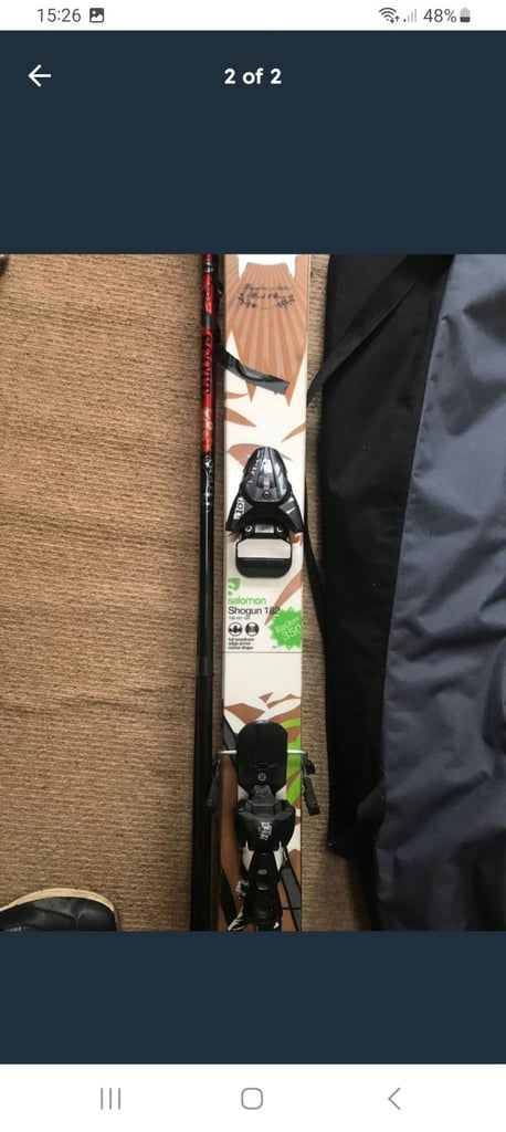 Saloman shogun skis