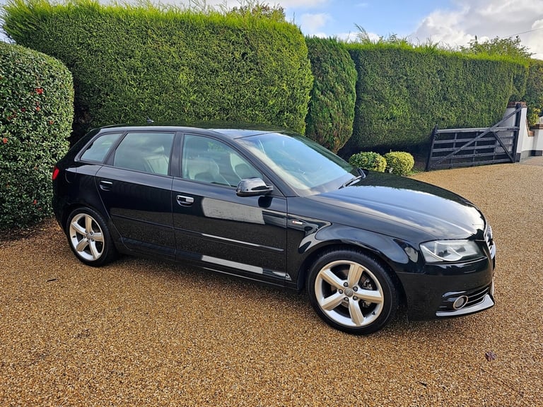 image for AUDI A3 1.4 TFSI S-LINE S-Tronic - AUTOMATIC - 5 DOOR - 2012 - BLACK *LOW MILES*