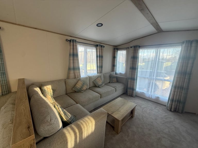 OFF SITE static caravan Scotland double glazed & heated 2 bed ABI Blenheim 39x12