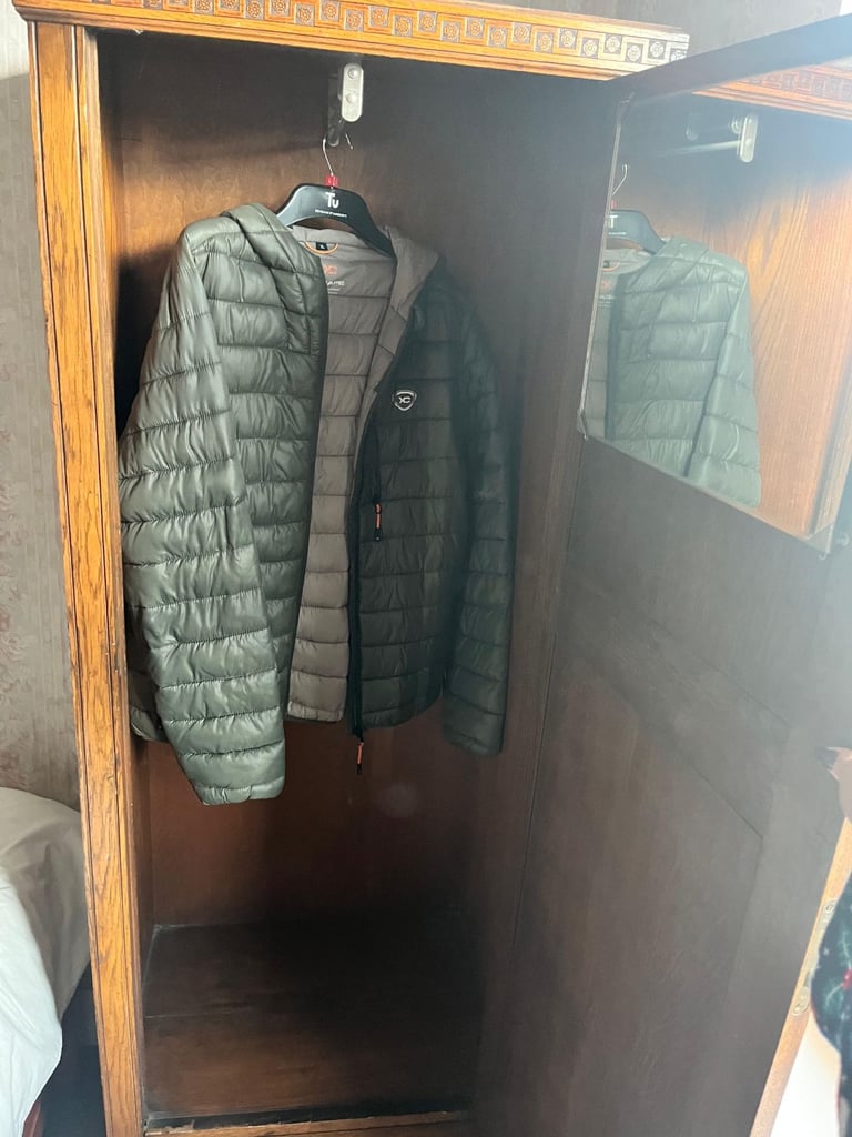 Small wooden wardrobe 