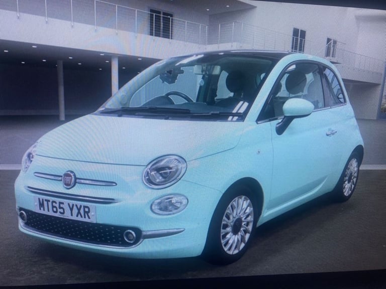 image for 2015 Fiat 500 1.2 Lounge Hatchback 3dr Petrol Dualogic Euro 6 (s/s) (69 bhp) Hatchback Petrol Aut...