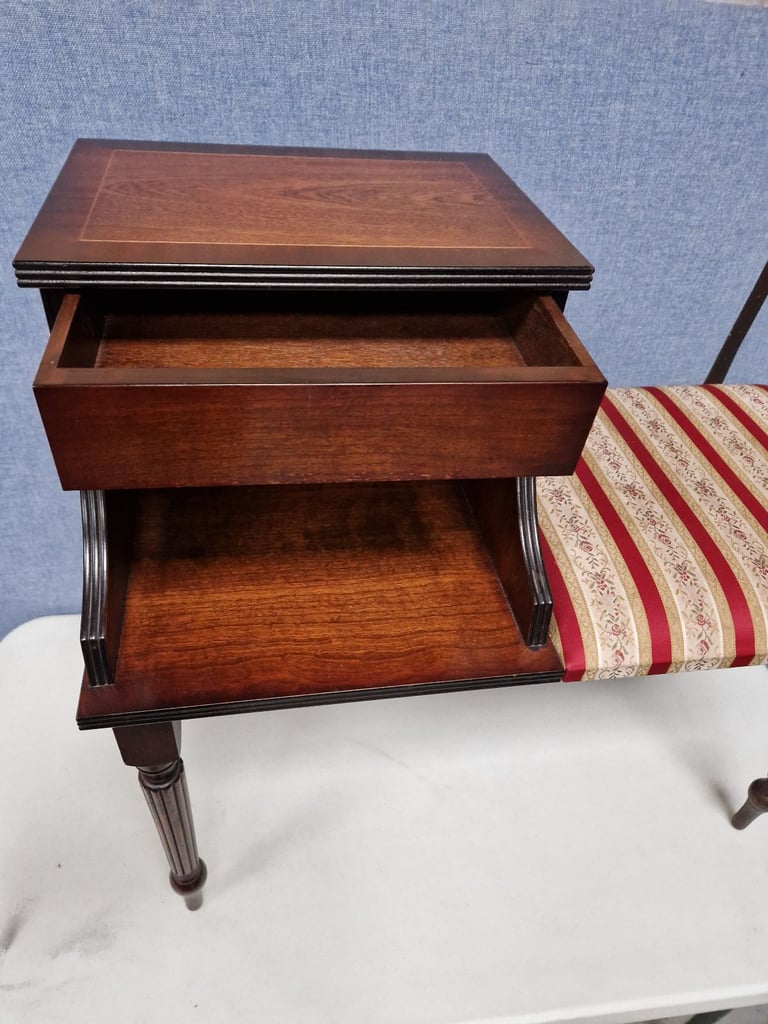 Vintage Telephone Seat / Entrance Table