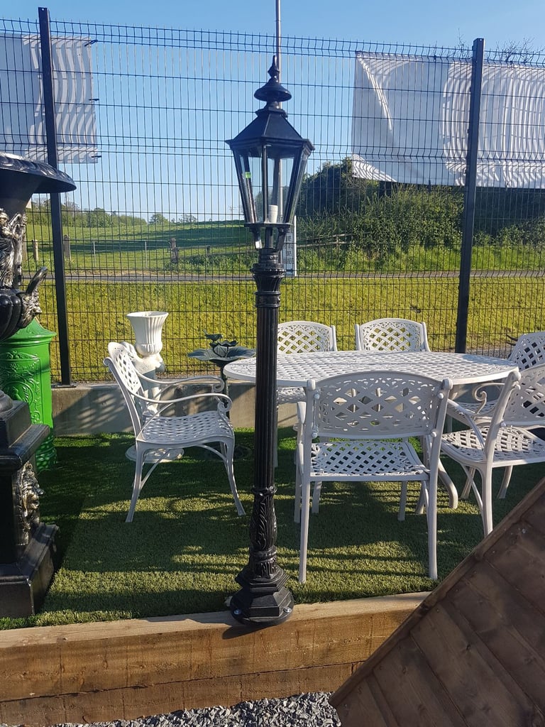 New Cast aluminium garden lamps lights