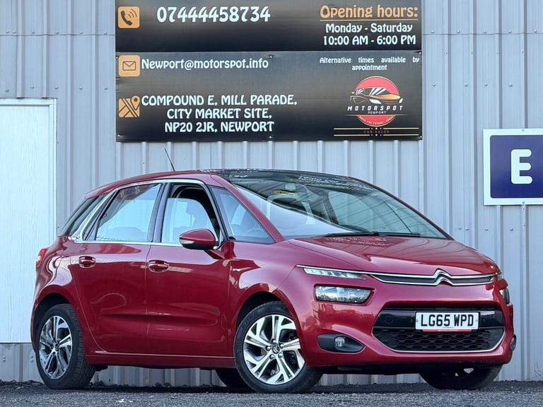 2015 Citroen C4 Picasso 1.6 BlueHDi Exclusive 5dr EAT6 MPV Diesel Manual