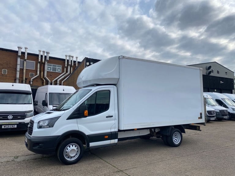 2019 19 FORD TRANSIT 2.0 TDCI T350 ECOBLUE L4 LUTON BOX BODY TWIN WHEEL RWD 130B